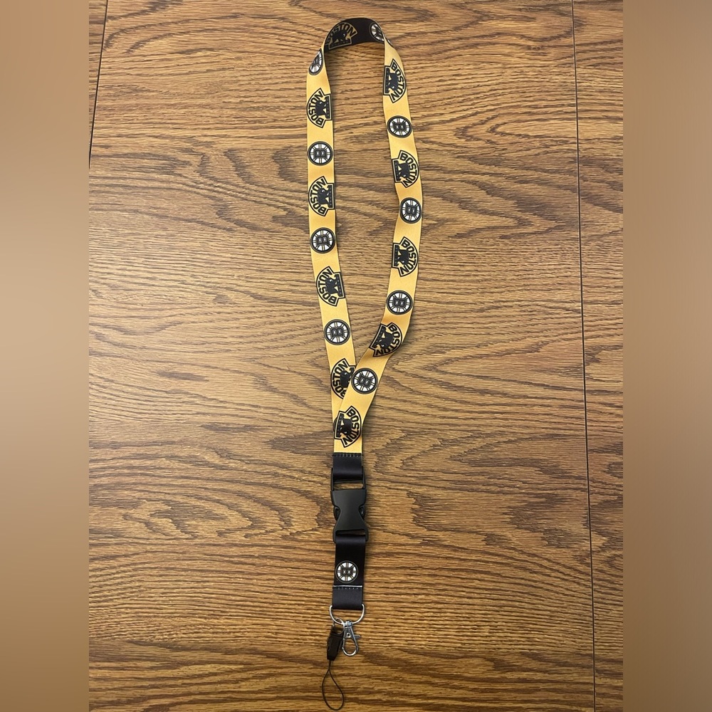 Boston Bruins 3/4 inch Detachable Lanyard